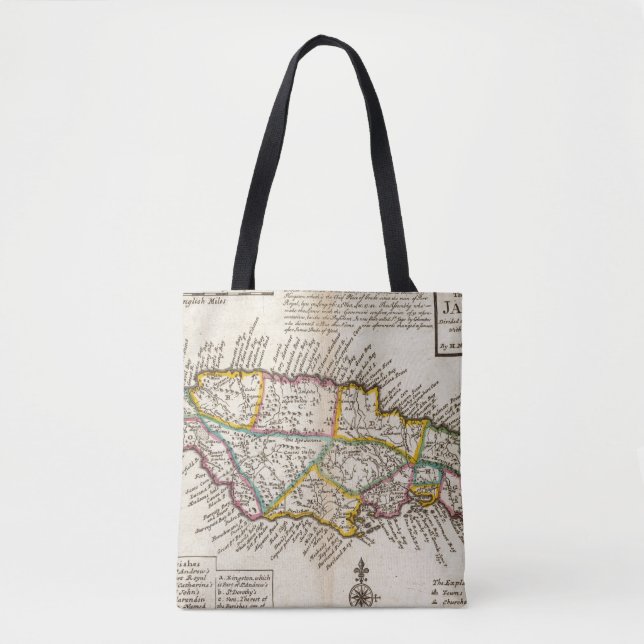 Island of Jamaica Tote Bag (Front)
