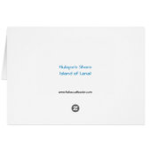 Island of Lanai in  Hawaii (Back Horizontal)