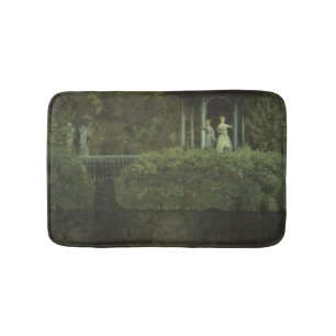 Island of Love (by Konstantin Somov) Bath Mat