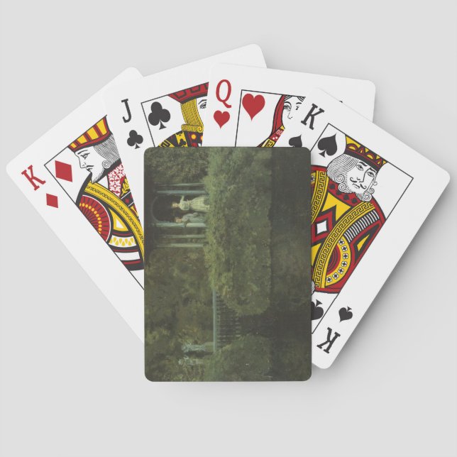 Island of Love (by Konstantin Somov) Poker Cards (Back)