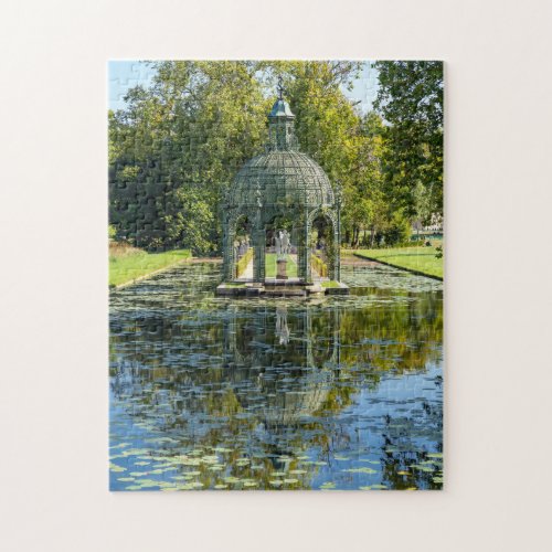 Island of Love in the Chateau de Chantilly Jigsaw Puzzle