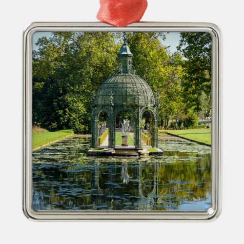 Island of Love in the Chateau de Chantilly Metal Ornament