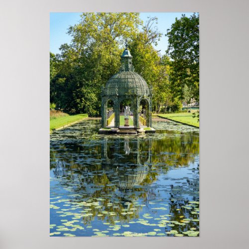 Island of Love in the Chateau de Chantilly Poster