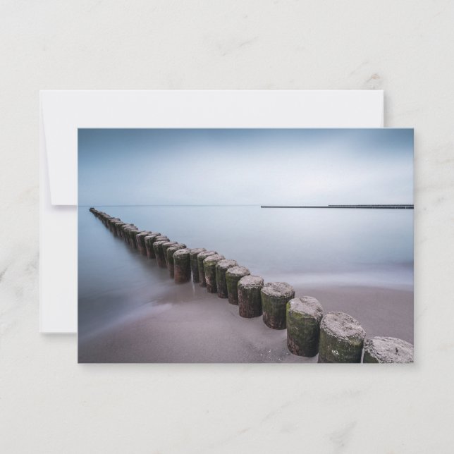 Island of Usedom Germany Landscape Photo Card (Front)