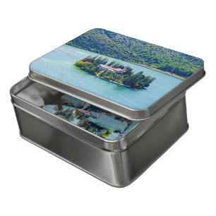 Island of Visovac monastery in Krka NP - Croatia Jigsaw Puzzle