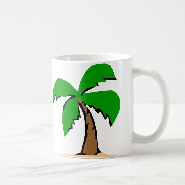 Island Palm Mug (Right)