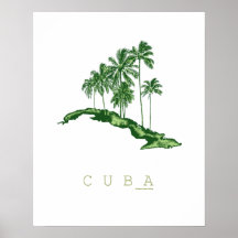 Island Palms Poster