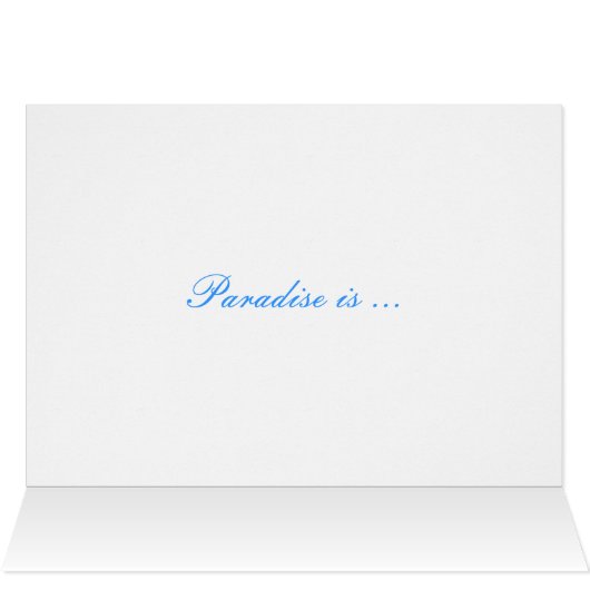 Island Paradise (Inside Horizontal (Top))