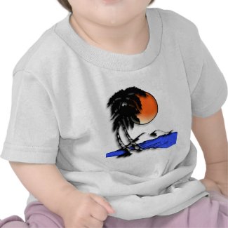 Island Paradise Baby T Shirts