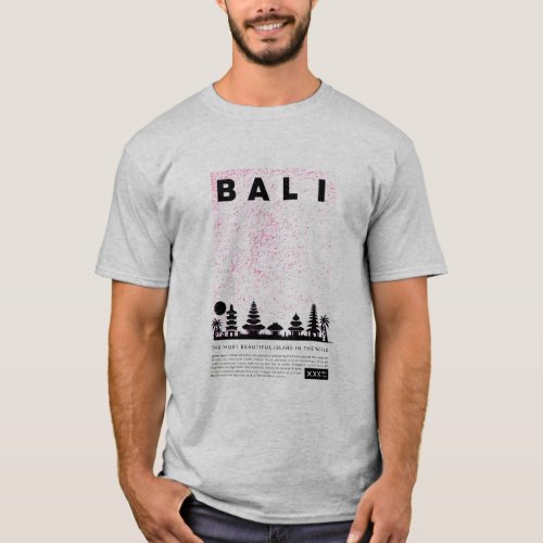 Island Paradise Bali_Inspired T_Shirt Design