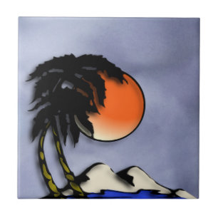 Island Paradise Ceramic Tile