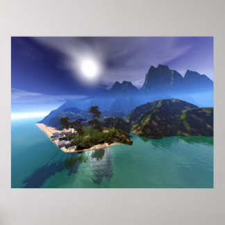 Island Paradise Poster