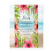 Island Paradise Tropical Floral Wedding Details