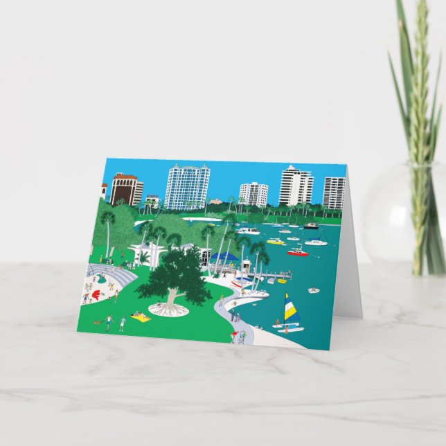 Island Park Sarasota, FL Thank You Card (Front)