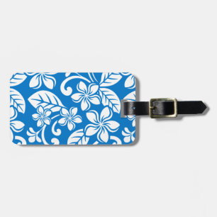ISLAND PLUMERIA (BLUE SKY) LUGGAGE TAG