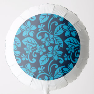 ISLAND PLUMERIA (Blue x 2) Balloon