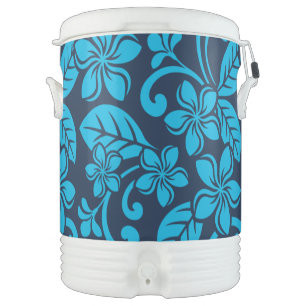 ISLAND PLUMERIA (Blue x 2) Beverage Cooler
