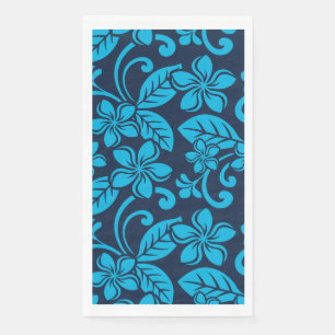 ISLAND PLUMERIA (Blue x 2) Paper Guest Towels