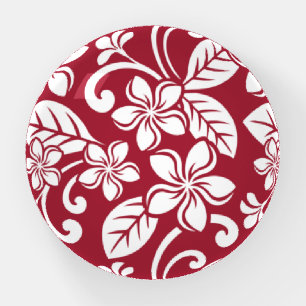 ISLAND PLUMERIA (CARDINAL RED) Paperweight
