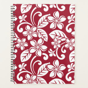 ISLAND PLUMERIA (CARDINAL RED) PLANNER
