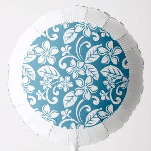 ISLAND PLUMERIA (CARIBBEAN BLUE) Balloon