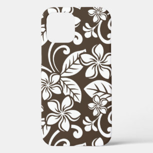 ISLAND PLUMERIA (COFFEE BROWN) iPhone 12 CASE