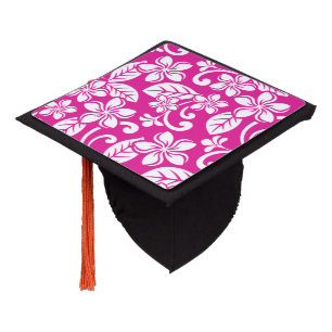ISLAND PLUMERIA (HOT PINK) Tassel Topper