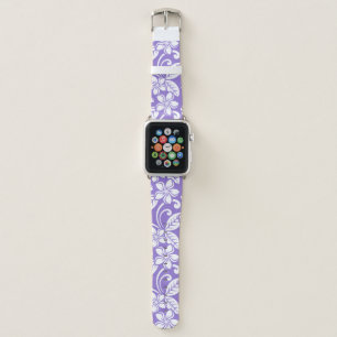 ISLAND PLUMERIA (LAVENDER) APPLE WATCH BAND