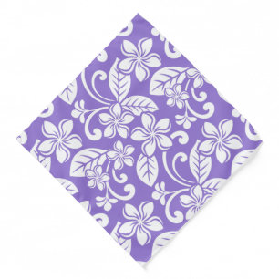 ISLAND PLUMERIA (LAVENDER) Bandana