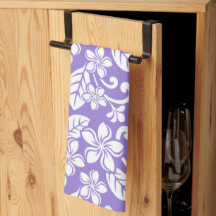ISLAND PLUMERIA (LAVENDER) KITCHEN TOWEL