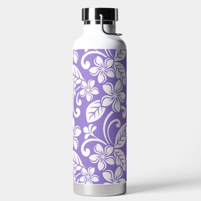 ISLAND PLUMERIA (LAVENDER) WATER BOTTLE (Left)