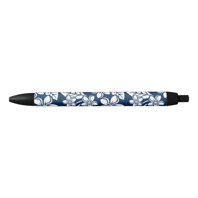 ISLAND PLUMERIA (NAVY BLUE) PEN (Front)