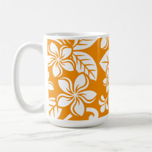 ISLAND PLUMERIA (ORANGE) COFFEE MUG