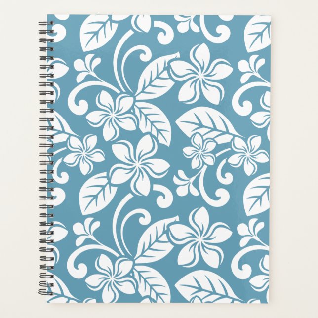 ISLAND PLUMERIA (SLATE BLUE) PLANNER (Front)