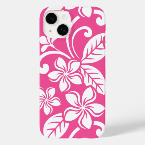 ISLAND PLUMERIA WATERMELON PINK Case_Mate iPhone 14 CASE