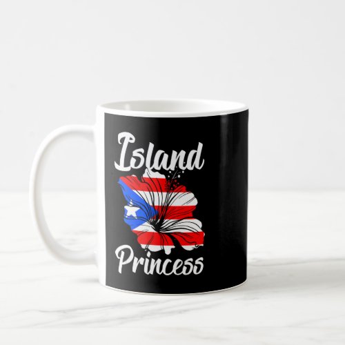 Island Princess Puerto Rico Boricua Puerto Rican  Coffee Mug