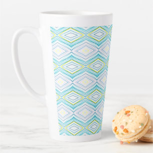 Island Rhombus Latte Mug