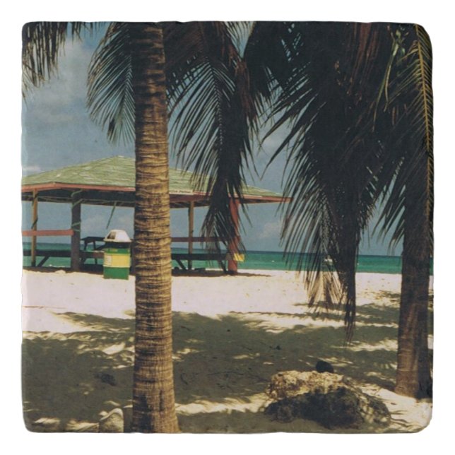 Island Scene Trivet (Front)