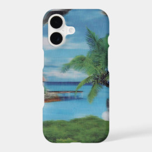 Island Serenity Tropical Beach Scene Achempong D iPhone 17 Case