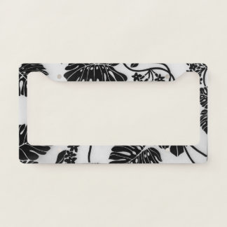 Island style lis plate license plate frame