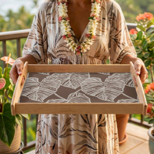 Island style tropical Tray