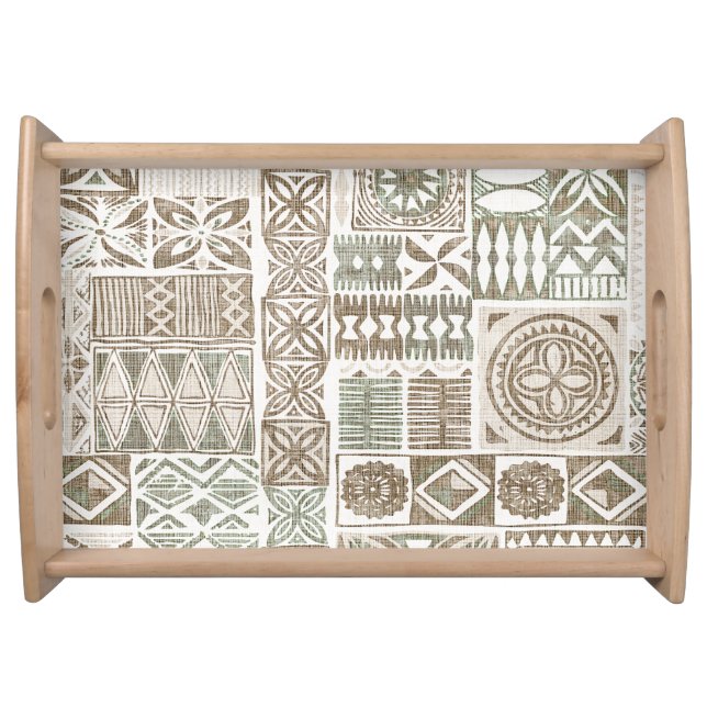 Island style tropical Tray (Front)
