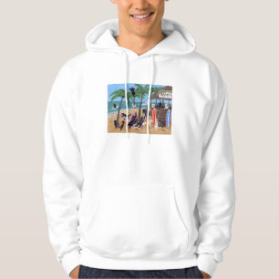 Island Summer Vacation Labradors Hoodie