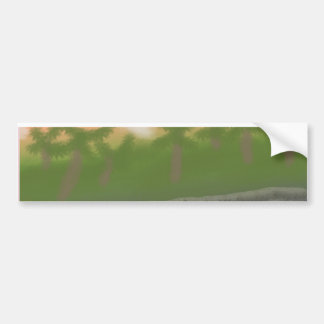 island sun bumper sticker