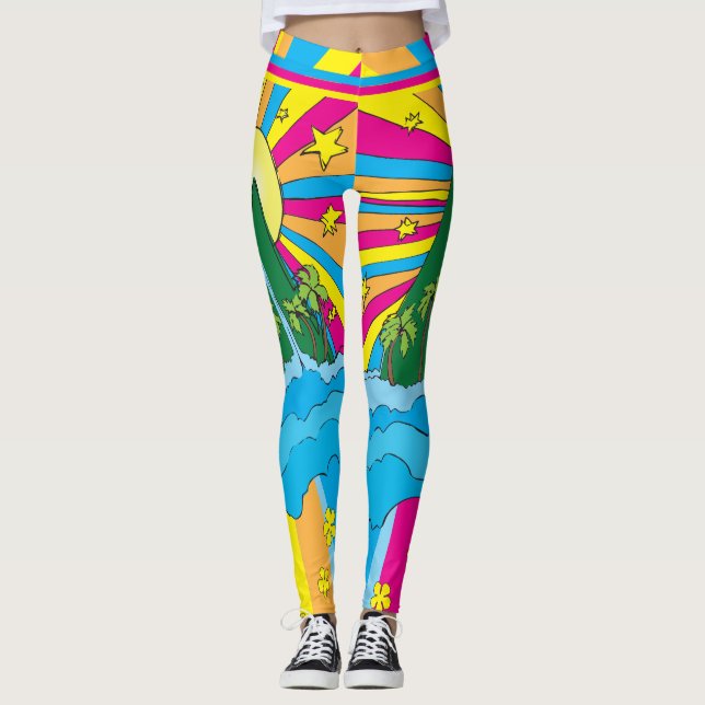 Island Sun Leggings (Front)