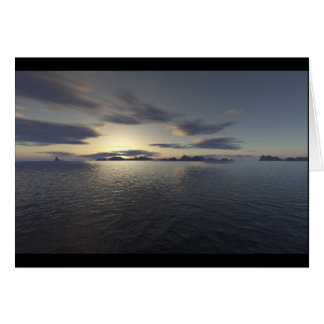 Island Sunrise Cards