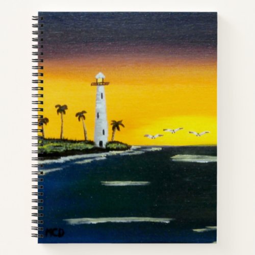 Island Sunrise Notebook