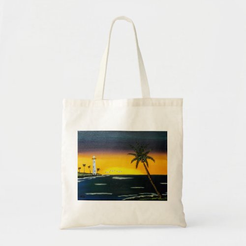 Island Sunrise Tote Bag