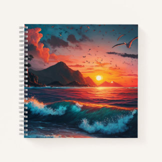 ISLAND SUNSET #1 NOTEBOOK