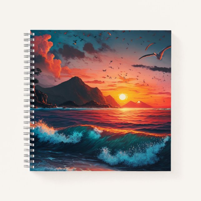 ISLAND SUNSET #1 NOTEBOOK (Front)